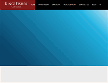 Tablet Screenshot of king-fisher.com